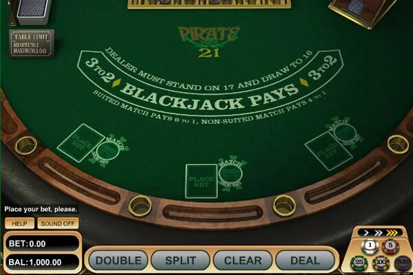 Casino Room Blackjack