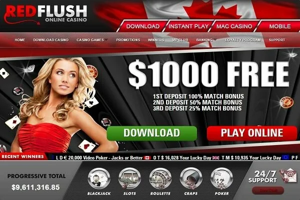 Red flush online casino