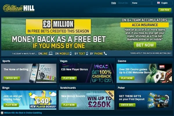 william hill online casino