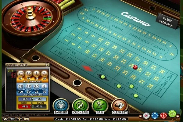 Casumo Casino Roulette