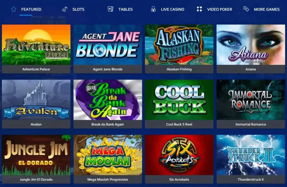 all slots casino games