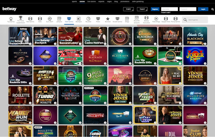 Betway Table Games